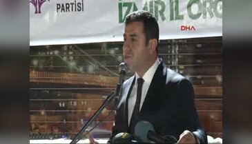 HDP Genel Başkanı Selahattin Demirtaş, İzmir'de partililerle buluştu  - 2