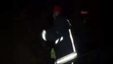 Bursa'da Uludağ eteklerinde mahsur kalan 4 çocuk, 5 saatlik çalışmayla kurtarıldı