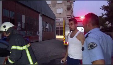 Bursa'da lüks otomobil küle döndü