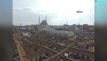 554 yıllık tarihi çarşıda restorasyon başlıyor