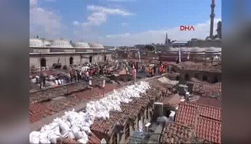 Kapalıçarşı'da restorasyon başladı