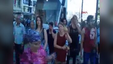 Sirkeci tramvay durağında seferler durduruldu - 1