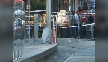 Sirkeci tramvay durağında seferler durduruldu