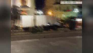 Fransız polisi saldırganı böyle kıstırdı