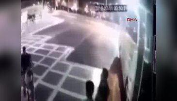Şanlıurfa'da 3 polisin şehit olduğu saldırı anı güvenlik kamerasında