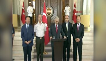 Başbakan Yıldırım: Kalkışma bastırılmış 161 şehidimiz 1440 yaralımız var - 2