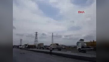 Kışla önünde hareketlilik