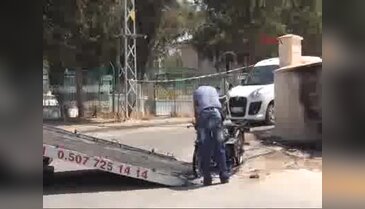 Bedensel engelli, yanan motosikletinde can verdi