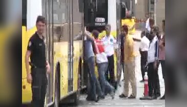 Bir grup asker Çağlayan Adalet Sarayı'na getirildi