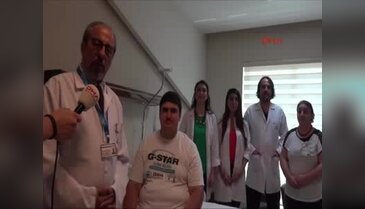 Obezite hastası gencin midesi küçültüldü