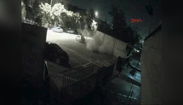 MİT'e gerçekleştirilen saldırı kamerada