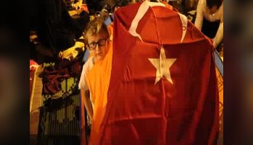 Samsun'da demokrasi nöbeti