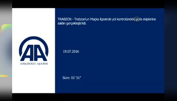 Trabzon'da emniyete terör saldırısı