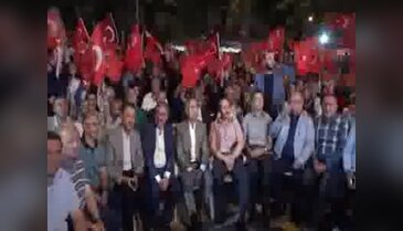 Fethullah Gülen'in maketi Çankırı'da idam edildi
