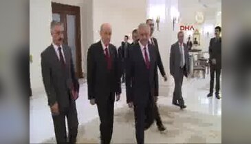 Başbakan Yıldırım Bahçeli ile görüştü