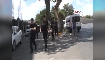 Karargahta askerden polise çay ikramı