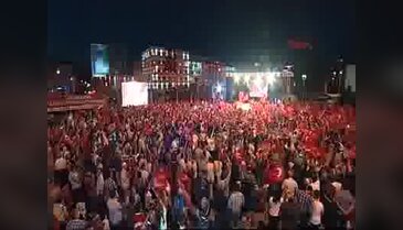 Kayseri'de 'demokrasi mitingi'