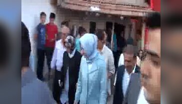 Bakan Kaya ve Başkan Ertürk'ten şehit ailelerine taziye ziyareti