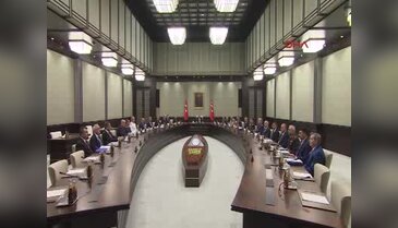 Cumhurbaşkanı Sarayı'nda MGK ve Bakanlar Kurulu Toplantısı