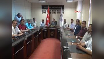 Sivas'ta esnaf odalarından darbe girişimine tepki