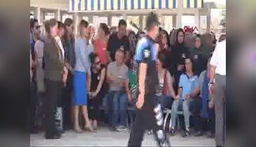 Darbe girişimi ve terör şehidi 2 polis Ankara'da gözyaşlarıyla uğurlandı