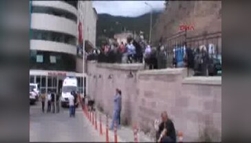 Artvin Devlet Hastanesi'nde yangın paniği