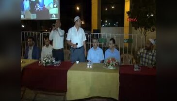 Reyhanlı'da demokrasi şehitleri için mevlit
