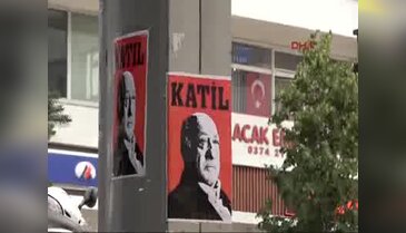 Bolu'da Fethullah Gülen afişleri