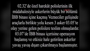 15 temmuz gecesi yaşananlar İBB kamerasında - 2