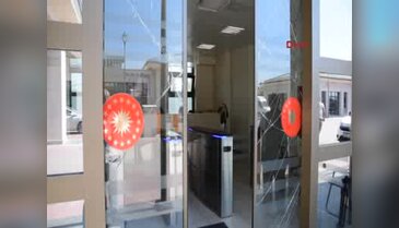 Cumhurbaşkanlığı zarar gören Sarayın fotoğraflarını paylaştı