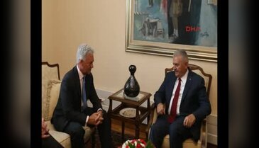 Başbakan Yıldırım, Avrupa ve Amerika'dan Sorumlu Bakan Duncan'la görüştü