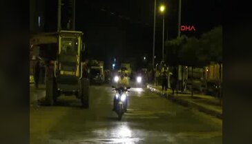 Mardin Midyat'ta helikopter uçuşları panik yarattı