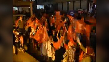 Sinop'ta demokrasi nöbeti sabaha kadar devam etti