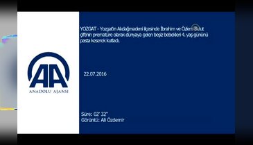 Yozgatlı beşizler dört yaşında