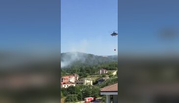 Bursa'da korkutan yangın!