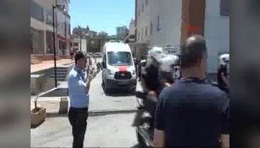 Şehit polisin cenazesi alındı