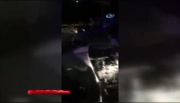 Düğün yolunda feci kaza: 7 ölü