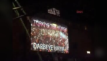 Gece kulüpleri'de darbeye hayır dedi