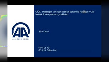 Trabzonspor'un Macaristan kampı