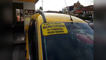Düzce'de 4 taksici polis ve askerleri ücretsiz taşıyor