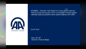 Sela okuyan imama palayla saldıran şüpheli adliyeye sevk edildi