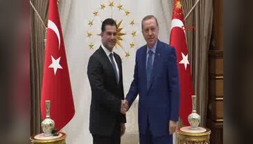Erdoğan, KKTC Başbakanı Özgürgün'ü kabul etti