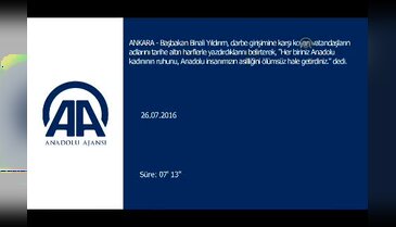 Başbakan 15 Temmuz kahramanlarıyla görüştü