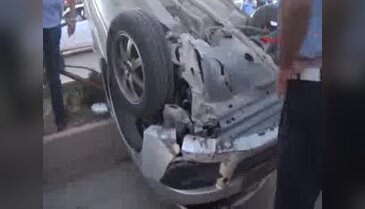 Bursa'da komiser, kazada yaralandı