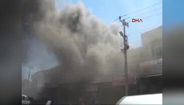 Kahramanmaraş'ta 5 işyeri ve 1 otomobil yandı