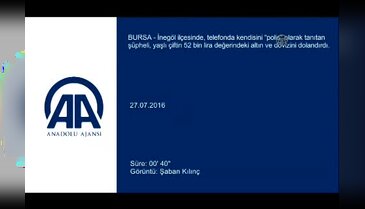 Bursa'da gurbetçi çifti 52 bin lira dolandırdı
