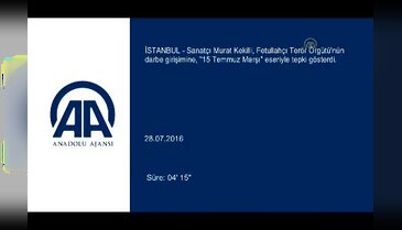 Sanatçı Kekilli'den "15 Temmuz Marşı"
