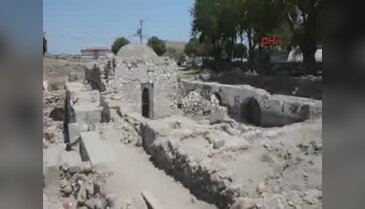 Tarihi Kleopatra Hamamı gün ışığına çıkıyor