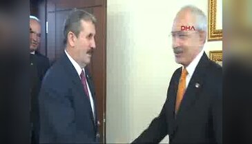 Kılıçdaroğlu Mustafa Destici ve Avusturalya Büyükelçisi James Larsen ile görüştü