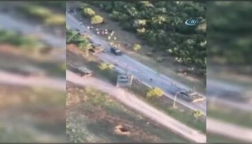 Etten duvar ören vatandaşlar hainleri böyle püskürttü